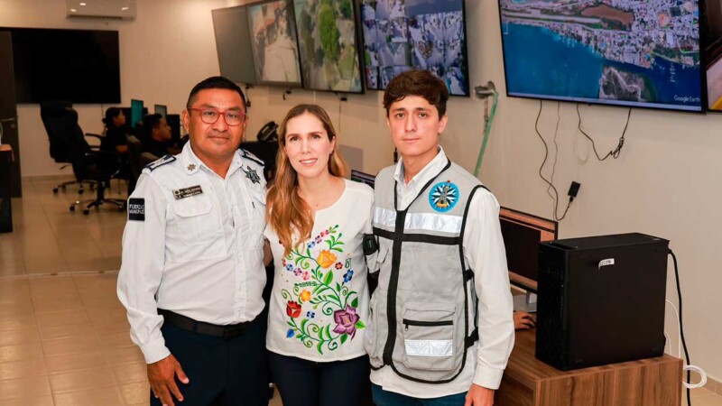 Gobierno Municipal de Isla Mujeres amplía el Centro de Monitoreo C2