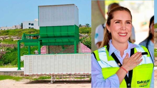 Atenea Gómez Ricalde transforma la Estación de Transferencia en Isla Mujeres