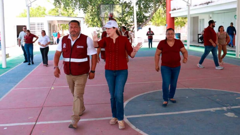 Atenea Gómez Ricalde suma esfuerzos con el Gobierno del Estado para mejorar infraestructura de las escuelas de Isla Mujeres