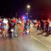 Motociclistas bloquean zona hotelera de Cancún