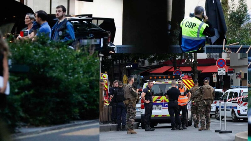 Automovilista embiste terraza de bar en Paris y mata a una persona