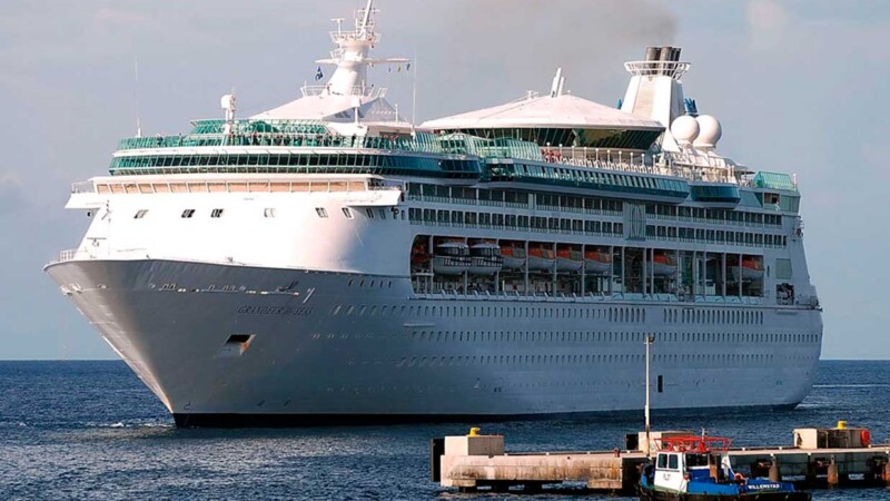 Recibe Progreso al crucero Grandeur of the Seas