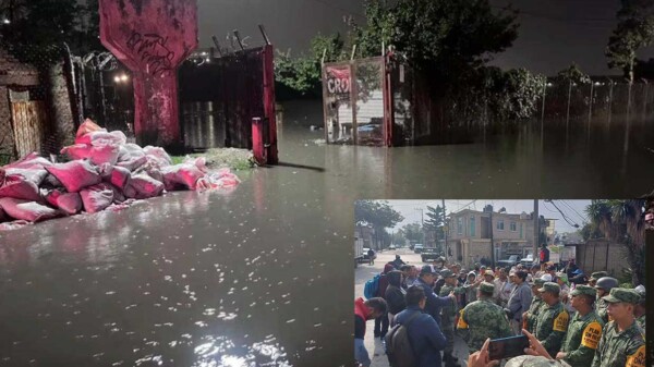 Ejecutan Plan DN-III-E en Edomex por desbordamiento de presa El Ángulo