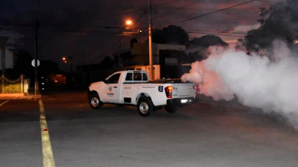 Intensifican acciones contra el dengue en Yucatán con programa de fumigación