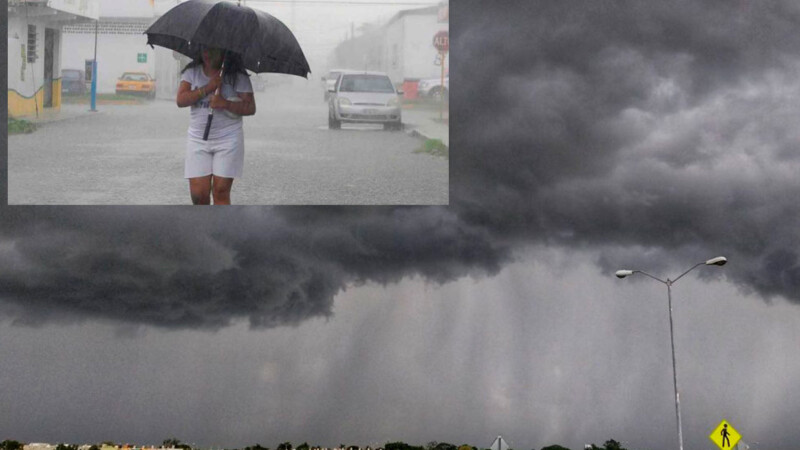 Esperan fin de semana lluvioso en Yucatán por onda tropical 9