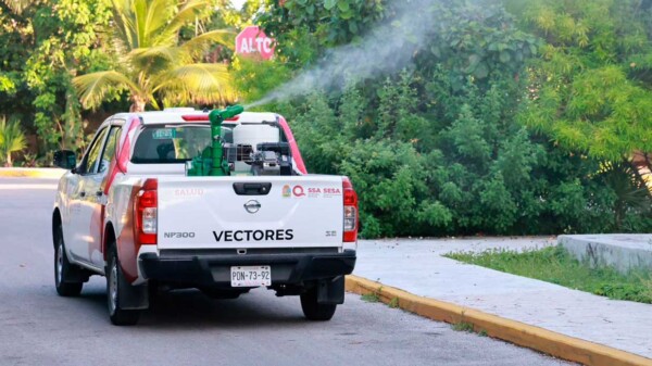 Gobierno Municipal continúa con Megacampaña de Nebulización en Isla Mujeres