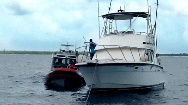 Sorprende rayo a pescadores de Cozumel en altamar