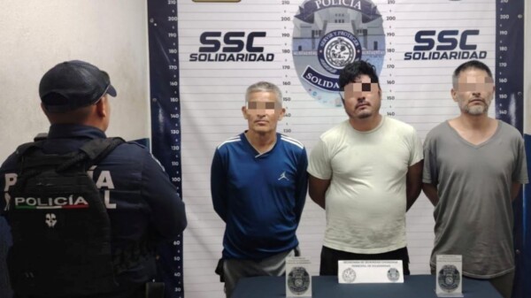 Detienen a tres por privación ilegal de la libertad en Playa del Carmen