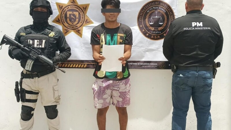 Capturan en Mérida a homicida prófugo en Veracruz