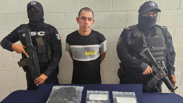 Capturan a sujeto por delitos contra la salud en Cozumel