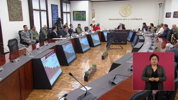 Por primera vez hacen pública reunión de seguridad de AMLO