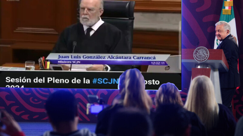 Rechazo a reforma al Poder Judicial, “suena a metálico”