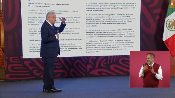 “Buscan curules y violar la ley por sobrerrepresentación”