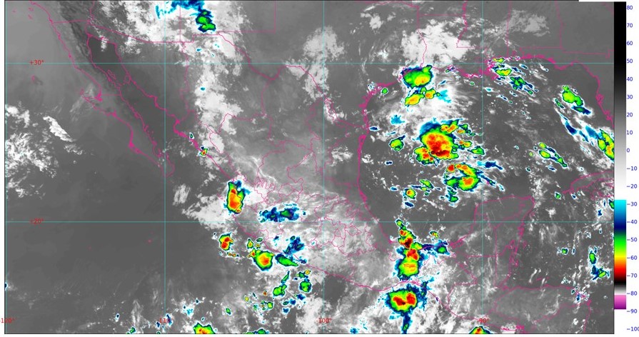 Pronóstico del clima en Quintana Roo para hoy miércoles 28 de agosto 2024; cielo nublado con chubascos en Campeche, Yucatán y la entidad.