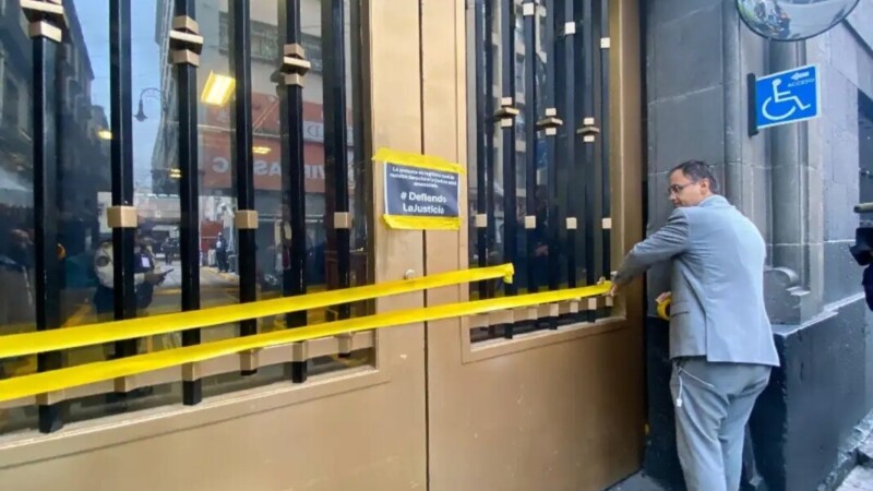 “Clausura simbólica” de la sede de SCJN