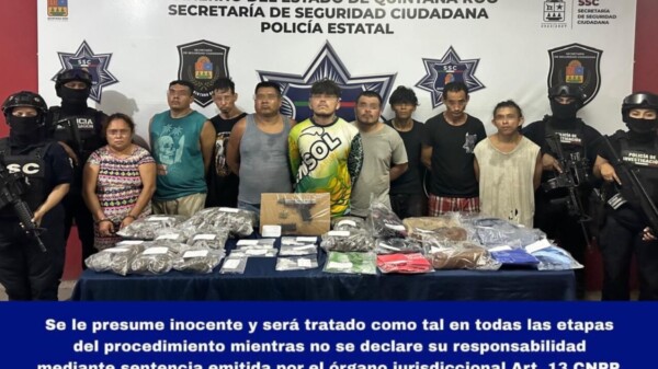Detienen a narcomenudistas armados y peligrosos