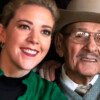 Fernanda Castillo se viste de luto y despide a su abuelo de casi 100 años