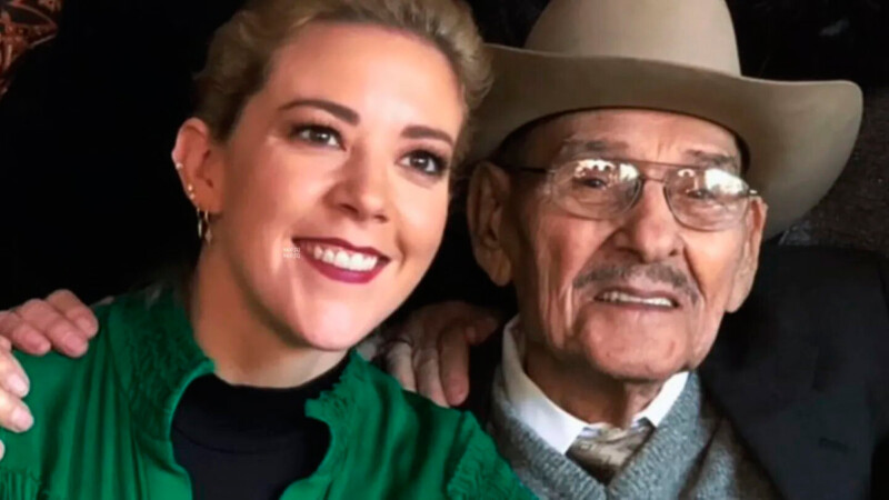 Fernanda Castillo se viste de luto y despide a su abuelo de casi 100 años