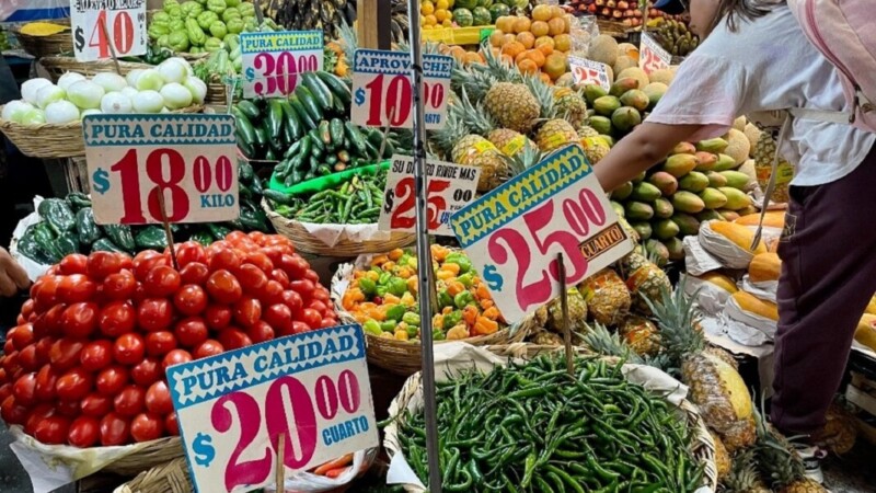Inflación en México no cede; crece a 5.57 % anual en julio