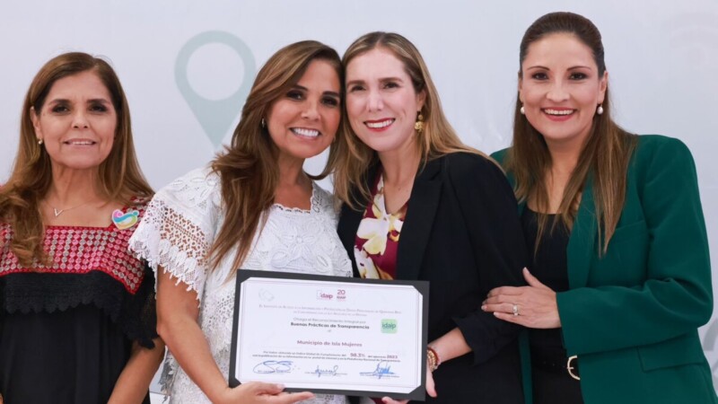 Isla Mujeres entre los primeros lugares a nivel estatal en transparencia