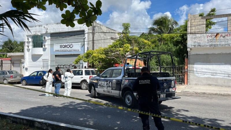 Reportan un homicidio en la SM-240 en Cancún