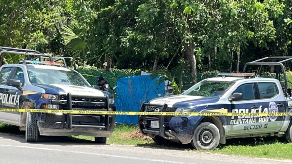 Encuentran restos humanos sobre la vía Mérida-Cancún