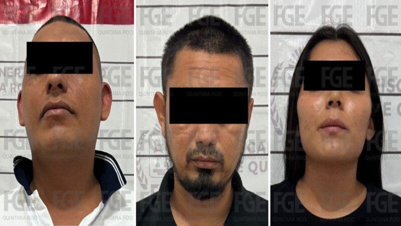 Detienen a tres personas por narcomenudeo en la Región 94 de Cancún