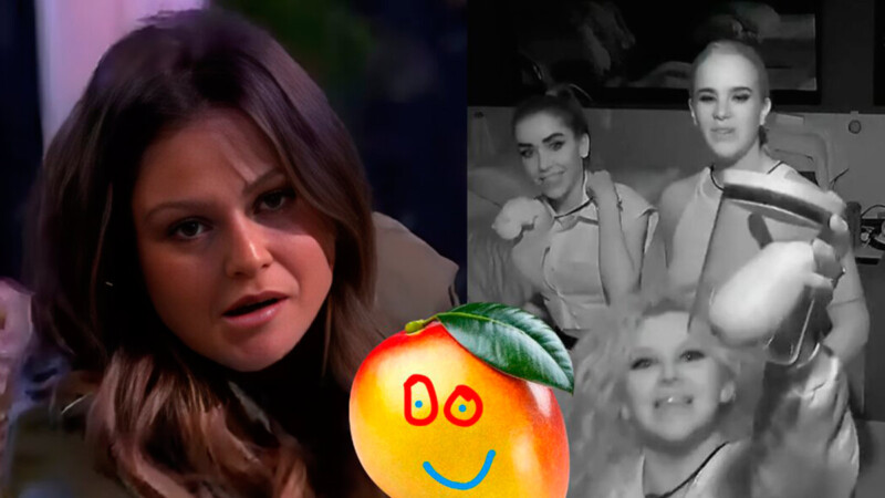 Nombran "Lady Mango" a Mariana Echeverría por quitarle la fruta a Briggitte