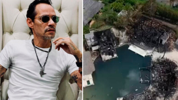 Se registra fuerte incendio en la mansión de Marc Anthony en República Dominicana