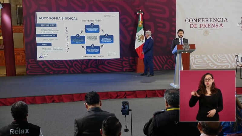 Garantiza Secretaría del Trabajo autonomía sindical