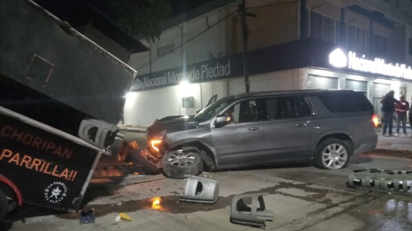 Exceso de alcohol y velocidad provocan múltiple choque