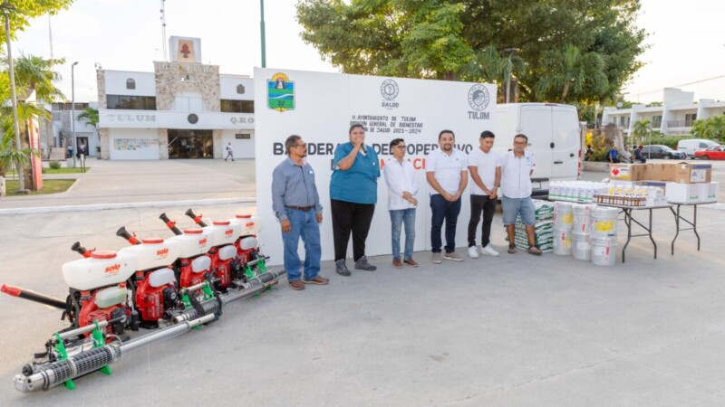 Ayuntamiento de Tulum activa Operativo de Fumigación para prevenir el dengue, zika y chikungunya