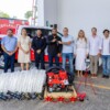 Diego Castañón reconoce a los bomberos de Tulum en su día