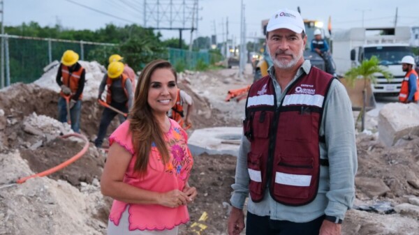 Avance del 60% en el cableado subterráneo del bulevar Colosio: Mara Lezama