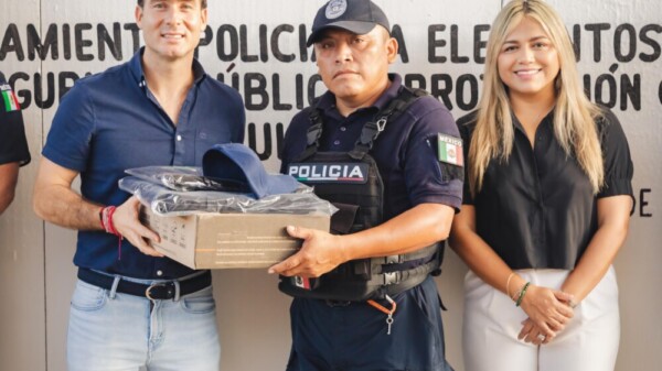 Diego Castañón refuerza con equipo táctico a la Secretaría de Seguridad de Tulum