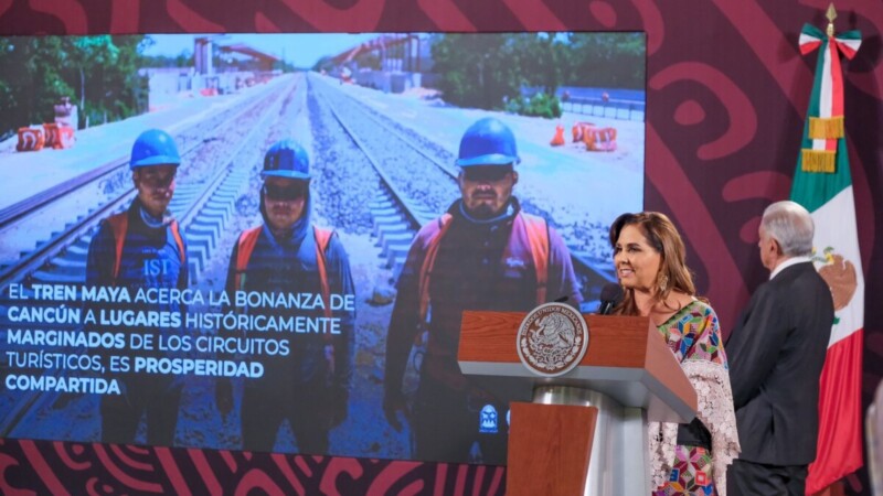 El Tren Maya es la vía hacia la justicia social y la prosperidad compartida para nuestras comunidades excluidas del éxito turístico: Mara Lezama