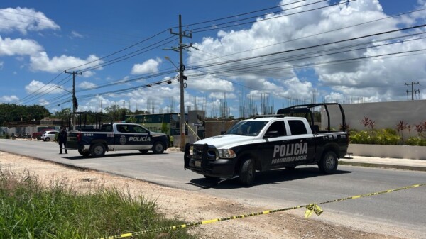 Lanzan granada contra una construcción en la avenida La Luna en Cancún (VIDEO)