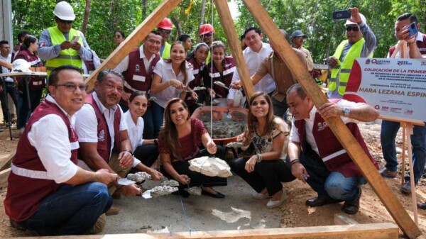 Fortalece Mara Lezama infraestructura educativa con inversión de 47 mdp para construir secundaria en el fraccionamiento Kusamil de Cancún