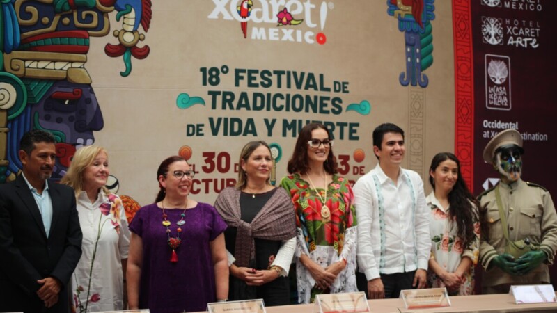 Quintana Roo, estado invitado de la 18° edición del Festival de Tradiciones de Vida y Muerte de parque Xcaret