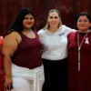 Atenea Gómez Ricalde refrenda su compromiso con las mujeres isleñas