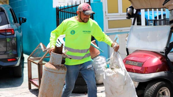 Gobierno de Isla Mujeres recolecta más de 550 toneladas de cacharros a través del Programa Permanente de Descacharrización