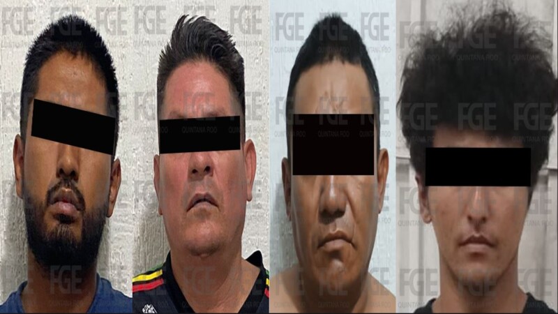 Caen presuntos autores de la muerte de un niño en playa de Cancún y de dos personas en un autobús de la Zona Hotelera