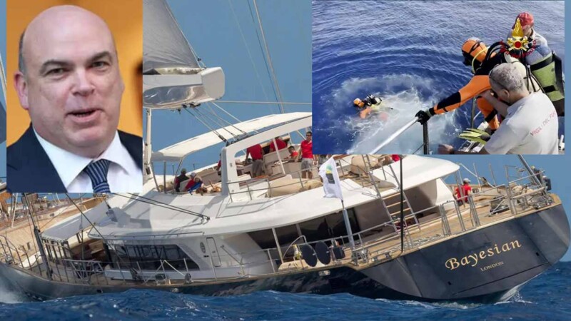 Naufraga yate en Italia con el magnate británico Mike Lynch a bordo