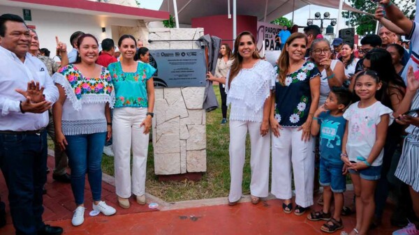Mara Lezama fortalece la Construcción de la Paz y el tejido social con el Primer Parque Cultural Urbano de la Paz en Cancún