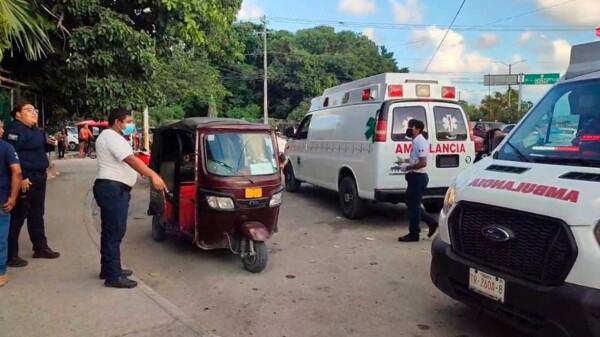 Ejecutan a mototaxista en el fraccionamiento Villas del Mar de Cancún