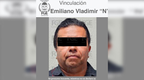 Vinculan a proceso a Emiliano "N" por violencia familiar en Cancún