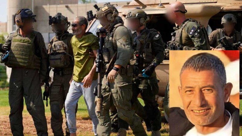 Rescata ejército de Israel a uno de los rehenes secuestrados por Hamás