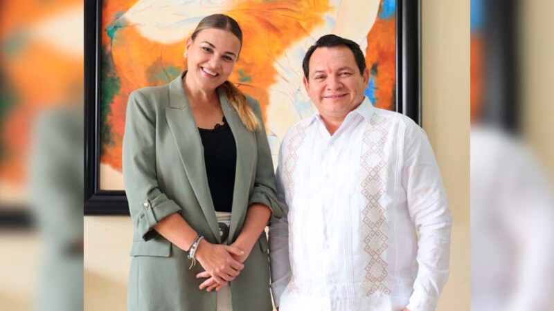 Cecilia Patrón y Joaquín Díaz Mena definen estrategias para mejorar Mérida