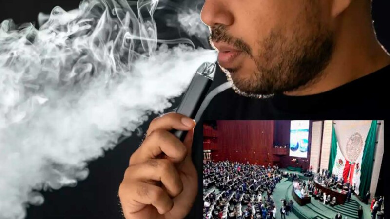 Congreso aprueba prohibición de vapeadores en México