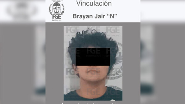 Vinculan a proceso Brayan Jair “N”, alias “El Frijol”, ahora por homicidio en Cancún